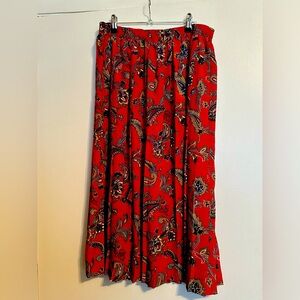 5/$25 will bundle Women’s Paisely Pleated Skirt